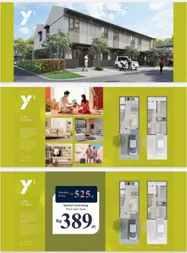 DI JUAL RUMAH PARK SERPONG TYPE Y