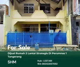 Dijual Rumah 2 Lantai Strategis Di Perumnas 1 Tangerang