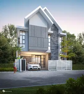 dijual persis depan kampus 6 kamar akses mobil