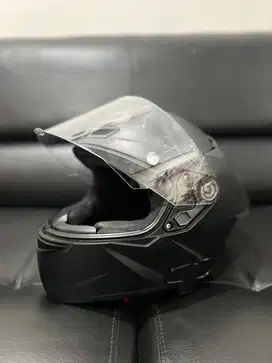 Helm KYT TT COURSE BLACK DOFF