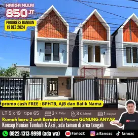 jual rumah surabaya, gunung anyar regency, rumah modern minimalis,