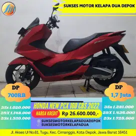 HONDA NEW PCX160 CBS 2022 CASH/KREDIT DP MULAI 700RB AJA