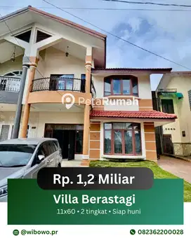 DIJUAL VILLA JALAN KEBUN BUNGA VILLA GITAR MAS