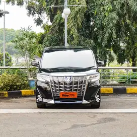ALPHARD 2.5 G  Hitam TH 2019