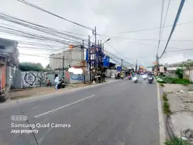 Tanah kosong di pinggir jalan raya hankam jatirahayu LT.3200m shm