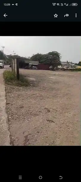 Dijual Tanah pinggir jalan Raya siap bangun Legok dekat  Pintu Tol