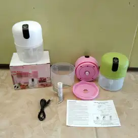 USB Mini Food Processor/ Blender Mini Portable Serbaguna 250 Ml