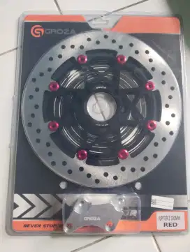 Disk Brake + Braket Jupiter 300 MM Red