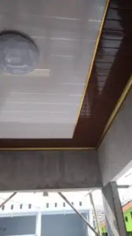 Plafon pvc,renovasi atap plafon,renovasi atap rumah,partisi,dll