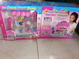 Mainan Anak Mesin Ice Cream Sweet Candy Baterai