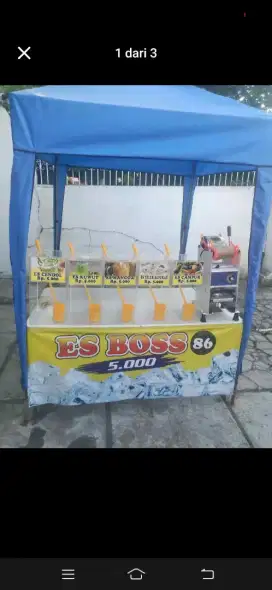 Paket usaha es kobok