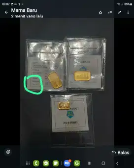 Jual mas antam 25 gram