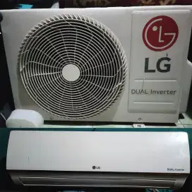 AC LG Dual Inverter 1/2PK pemakaian 6Bulan
