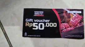 Voucher Resto Yakiniku