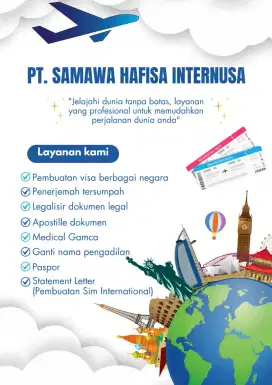 Biro jasa legalisir dokumen Dan visa