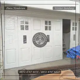 Pasang Pintu Garasi Henderson pintu besi baja powder coating Bandung