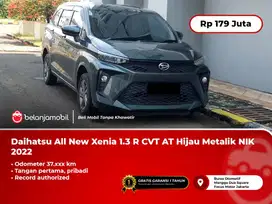 TANGAN PERTAMA Daihatsu All New Xenia 1.3 R CVT AT Hijau Metalik 2022