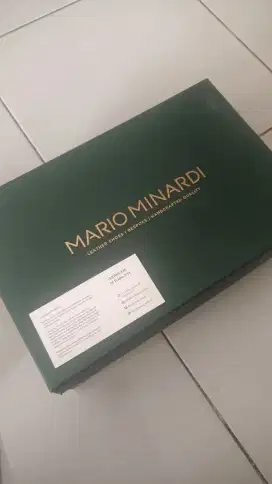 FORSALE LEGGIERO BLACK Sepatu Kulit Pria Sneakers by Mario Minardi
