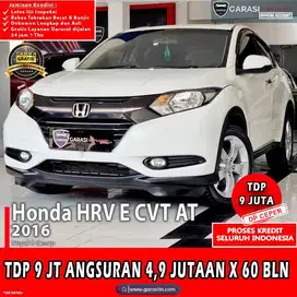 (TDP 9 JT)HONDA HRV E CVT AT 2016 LOW KM