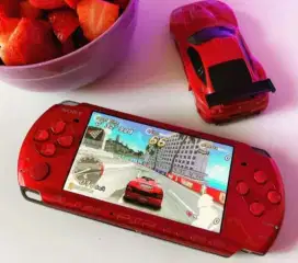 Psp sony 3000 full 50 game mantapp red ferrari merah siap main muluss