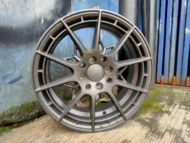 Velg Racing Model Spyder Merk HSR Tipe CK05 R16 Untuk Mobil Agya Brio