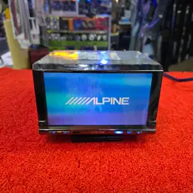 Head Unit ALPINE IVA-W202E CD Radio FM AM sudah dipasang Bluetooth