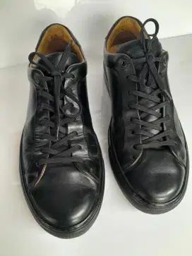 Sepatu Hugo Boss Black Leather Original Second