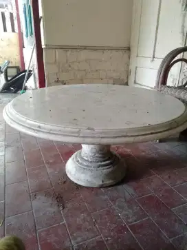 Meja Batu Marmer