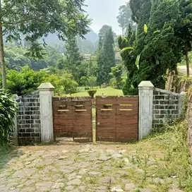 Tanah strategis untuk villa dan cafe di puncak bogor