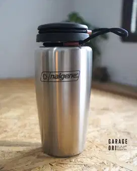 NALGENE 32oz Wide Mouth Stainless Steel, Tumbler/Botol