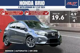 HONDA BRIO E SATYA 2024 UPGRADE RS 1.2 AT LOW KM.3RB LIKE NEW #F7ST
