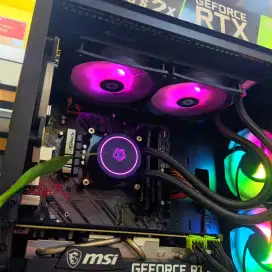 PC Gaming i7 10700F 16GB KIT 1TB NVMe RTX 3070 8GB DDR6 siap gaming