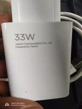 Di jual carder hp Xiaomi 33w masih baru beli hp yh hilang 2 hari d
