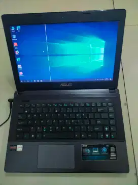 Dijual laptop Asus Ram 4GB HDD 500GB Windows 10 siap pakai