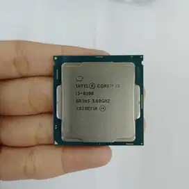 Prosesor murah i3 8100 lga 1151 coffelake gen8 / processor i3 gen 8