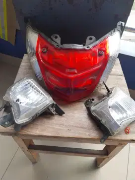 Headlamp belakang dan sein depan original Nmax Old copotan