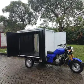 Motor viar bok roda tiga bekas rasa baru