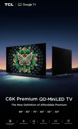 TCL Qd-Miniled 98c6k 2025