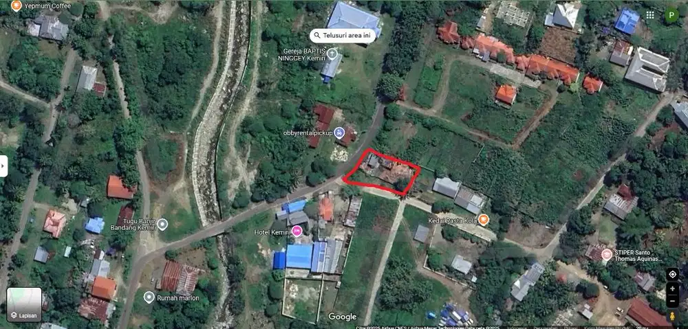 Dijual Tanah Strategis di Jl Raya Kemiri, Kabupaten Jayapura