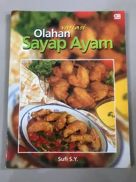 BUKU RESEP SAYAP AYAM - GRAMEDIA – PRELOVED