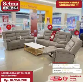 Laurel sofa set
