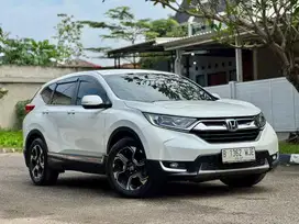 HONDA CRV TURBO 1.5 AT 2017 PUTIH ISTIMEWA PAJAK PANJANG