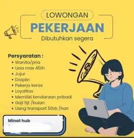 Dibutuhkan segera sales/reseller