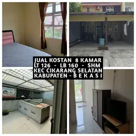 JUAL KOS KOST KOSAN KOSTAN 8 KAMAR DI CIBATU CIKARANG SELATAN BEKASI