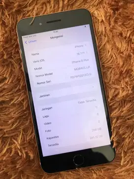 Iphone 8+ 256GB all operator regist