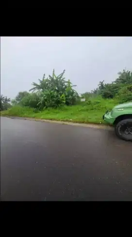 Jual tanah kosong pinggir jalan 14 menit ke bandara Kualanamu