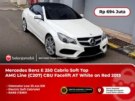 [ KM ANTIK 25RB ] Mercedes Benz E250 Cabrio AMG Line (C207) 2013/2014