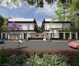 New townhouse permata krakatau jalan pembangunan 3