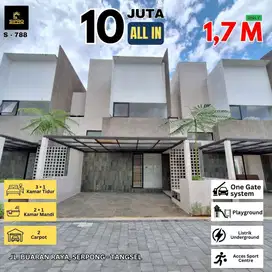 Rumah 2 lantai model industrial modern BSD Serpong
