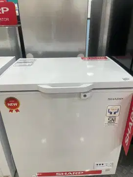 SHARP CHEST FREEZER 150 L WHITE